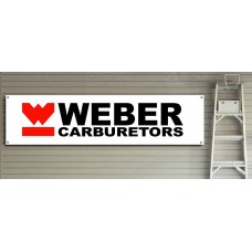 Weber Carburetors Retro Garage/Workshop Banner